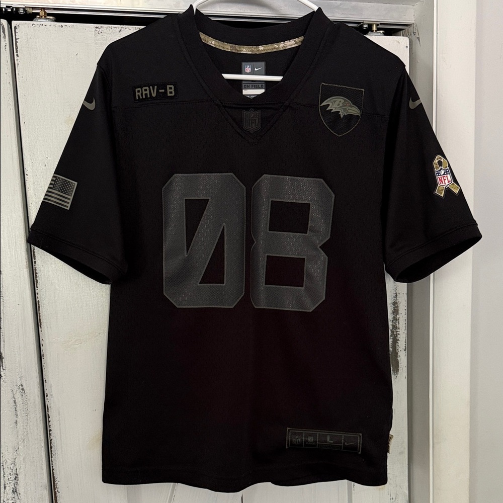 JACKSON Black Jersey with 08